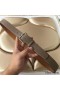 Hermes Etriviere 40 Belt In Etoupe Epsom Leather