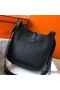 Hermes Evelyne III 29 PM Bag In Black Clemence Leather