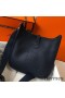 Hermes Evelyne III 29 PM Bag In Dark Blue Clemence Leather