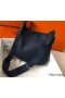 Hermes Evelyne III 29 PM Bag In Dark Blue Clemence Leather
