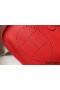 Hermes Evelyne III 29 PM Bag In Red Clemence Leather
