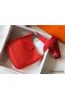 Hermes Evelyne III 29 PM Bag In Red Clemence Leather