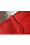 Hermes Evelyne III 29 PM Bag In Red Clemence Leather