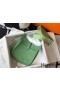 Hermes Evelyne III 29 PM Bag In Vert Criquet Clemence Leather