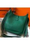 Hermes Evelyne III 29 PM Bag In Vert Vertigo Clemence Leather