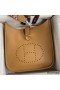 Hermes Evelyne III PM 29 Handmade Bag in Biscuit Clemence Leather