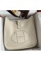 Hermes Evelyne III PM 29 Handmade Bag in Craie Clemence Leather