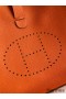 Hermes Evelyne III PM 29 Handmade Bag in Orange Clemence Leather