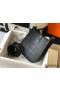 Hermes Evelyne III TPM Bag In Black Clemence Leather