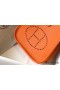 Hermes Evelyne III TPM Bag In Orange Clemence Leather