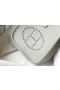 Hermes Evelyne III TPM Bag In Pearl Grey Clemence Leather