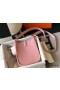 Hermes Evelyne III TPM Bag In Pink Clemence Leather