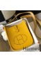 Hermes Evelyne III TPM Bag In Yellow Clemence Leather
