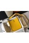 Hermes Evelyne III TPM Bag In Yellow Clemence Leather
