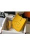 Hermes Evelyne III TPM Bag In Yellow Clemence Leather