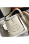 Hermes Evelyne III TPM Bag In beton Clemence Leather