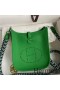 Hermes Evelyne Mini Handmade Bag in Bamboo Clemence Leather