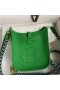 Hermes Evelyne Mini Handmade Bag in Bamboo Clemence Leather