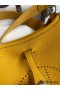 Hermes Evelyne Mini Handmade Bag in Jaune Clemence Leather