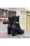 Hermes Frenchie 50mm Ankle Boots In Black Calfskin