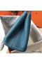 Hermes Garden Party 30 Bag In Blue Jean Taurillon Leather