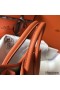 Hermes Garden Party 30 Bag In Orange Taurillon Leather