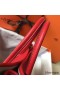 Hermes Garden Party 30 Bag In Red Taurillon Leather