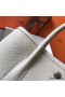 Hermes Garden Party 30 Bag In White Taurillon Leather