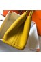 Hermes Garden Party 30 Bag In Yellow Taurillon Leather