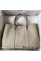 Hermes Garden Party 30 Handmade Bag in Beton Negonda Leather