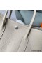 Hermes Garden Party 30 Handmade Bag in Beton Negonda Leather