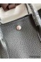 Hermes Garden Party 30 Handmade Bag in Black Clemence Leather