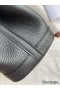 Hermes Garden Party 30 Handmade Bag in Black Clemence Leather