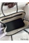 Hermes Garden Party 30 Handmade Bag in Black Clemence Leather