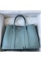 Hermes Garden Party 30 Handmade Bag in Ciel Negonda Leather