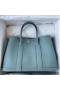 Hermes Garden Party 30 Handmade Bag in Ciel Negonda Leather