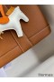 Hermes Garden Party 30 Handmade Bag in Gold Clemence Leather