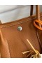 Hermes Garden Party 30 Handmade Bag in Gold Clemence Leather
