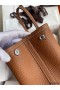Hermes Garden Party 30 Handmade Bag in Gold Negonda Leather