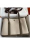Hermes Garden Party 30 Handmade Bag in Toile and Taupe Leather