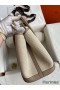 Hermes Garden Party 30 Handmade Bag in Toile and Tourterelle Leather