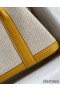Hermes Garden Party 30 Handmade Toile and Yellow Leather