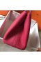 Hermes Garden Party 36 Bag In Rose Tyrien Clemence Leather