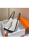 Hermes Garden Party 36cm Bag in Toile and Black Leather