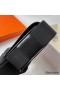Hermes Geta Handmade Bag In Black Chevre Mysore Leather