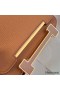 Hermes Geta Handmade Bag In Caramel Chevre Mysore Leather