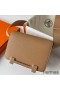 Hermes Geta Handmade Bag In Chai Chevre Mysore Leather