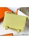 Hermes Geta Handmade Bag In Jaune Bourgeon Chevre Mysore Leather