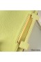 Hermes Geta Handmade Bag In Jaune Bourgeon Chevre Mysore Leather