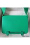 Hermes Geta Handmade Bag In Menthe Chevre Mysore Leather
